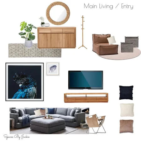 Main Living Room Interior Design Mood Board by Spacesbyjackie on Style Sourcebook