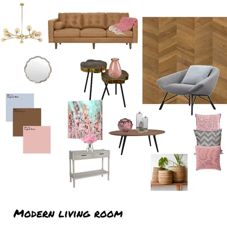 Flower Insiration Interior Design Mood Board by osi on Style Sourcebook