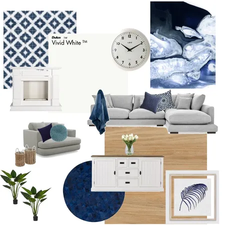 Hamptons style living Interior Design Mood Board by saffy24 on Style Sourcebook