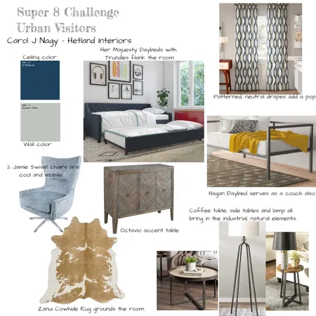 Super 8 Interior Design Mood Board by cjn on Style Sourcebook