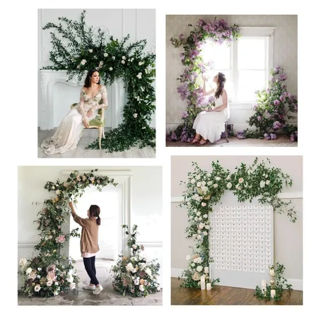 WEDDING - Floral wall Interior Design Mood Board by BellaK on Style Sourcebook
