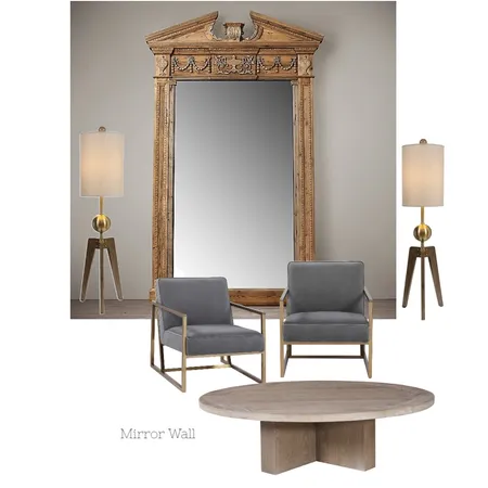 Gladis Mirror wall Interior Design Mood Board by NataliaMak on Style Sourcebook