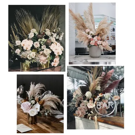 WEDDING - Bar/Table Florals Interior Design Mood Board by BellaK on Style Sourcebook