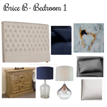 Brice B - Bedroom 2 Interior Design Mood Board by jax on Style Sourcebook
