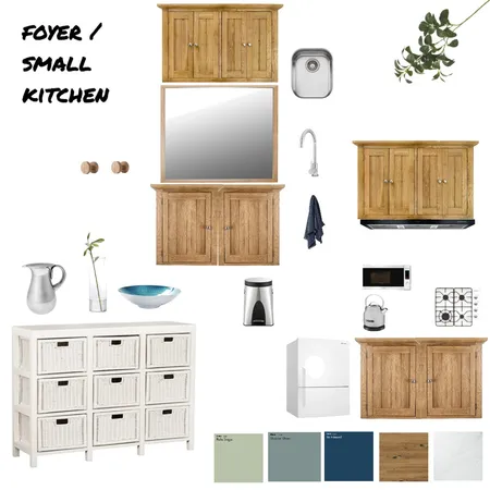 Small Kitchen Interior Design Mood Board by KUTATA Interior Styling on Style Sourcebook