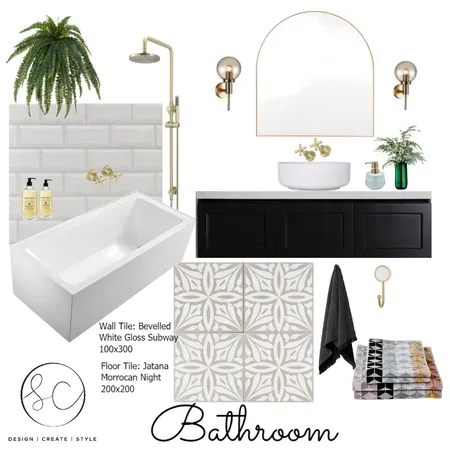 Bathroom Concept Interior Design Mood Board by Sara Campbell on Style Sourcebook