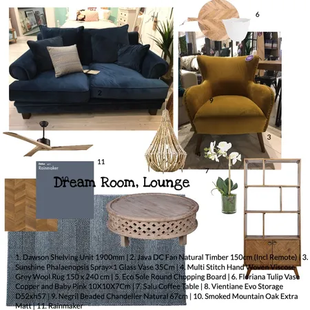 Lounge Dream Interior Design Mood Board by sallyjones on Style Sourcebook