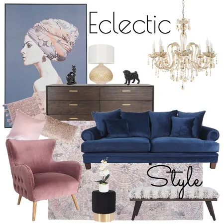 Eclectic Interior Design Mood Board by limvoeung on Style Sourcebook
