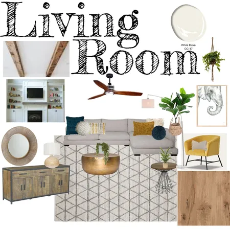 Living Room Interior Design Mood Board by amyedmondscarter on Style Sourcebook