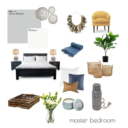 Master Bedroom Interior Design Mood Board by cat_dog23 on Style Sourcebook