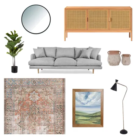 boho livingroom Interior Design Mood Board by veronicasisto on Style Sourcebook