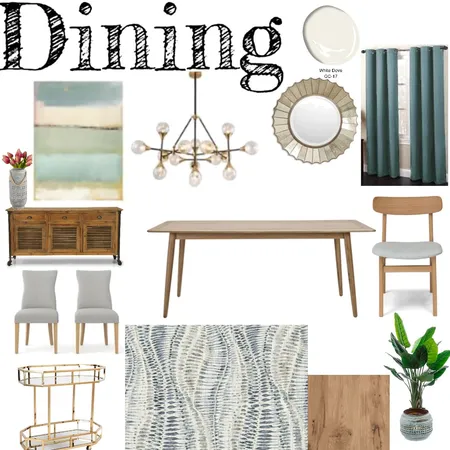 Dining Room Interior Design Mood Board by amyedmondscarter on Style Sourcebook