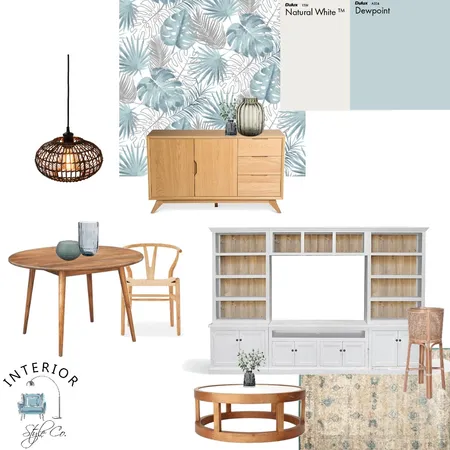 Living Dining concept Interior Design Mood Board by Interior Style Co. on Style Sourcebook