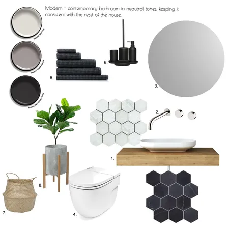 Bathroom Interior Design Mood Board by mariacoote on Style Sourcebook