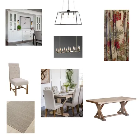 Hunter Dining Room Interior Design Mood Board by Jennysaggers on Style Sourcebook