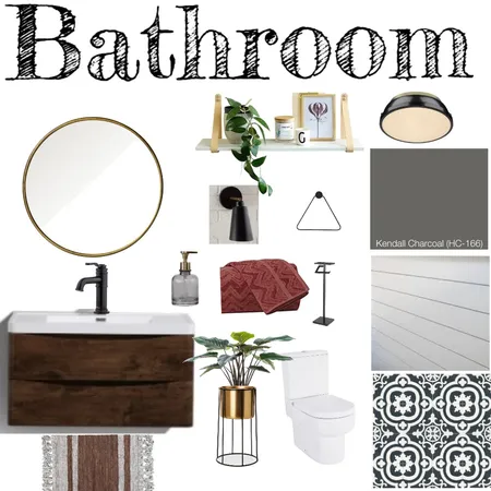 Powder Room Interior Design Mood Board by amyedmondscarter on Style Sourcebook