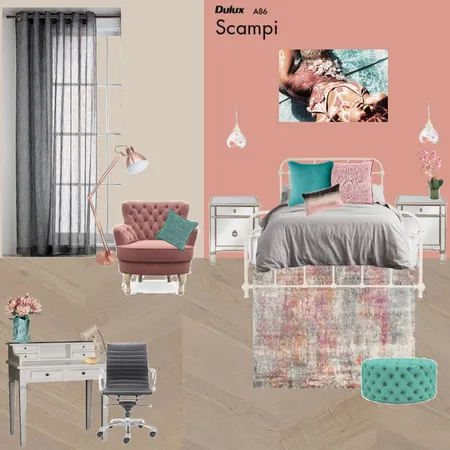 Teen Bedroom Interior Design Mood Board by Interioriously on Style Sourcebook