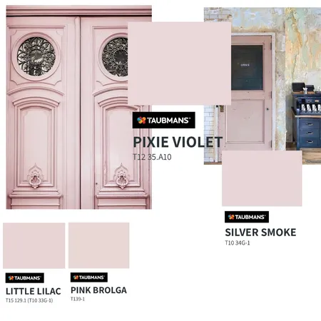 Pink Door Interior Design Mood Board by natlyn on Style Sourcebook