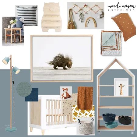 Baby Boy's Room Interior Design Mood Board by MardiMason on Style Sourcebook