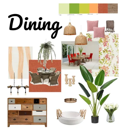 Dining Interior Design Mood Board by Safa on Style Sourcebook