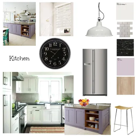 Purple Themed Kitchen Interior Design Mood Board by Marlitia on Style Sourcebook