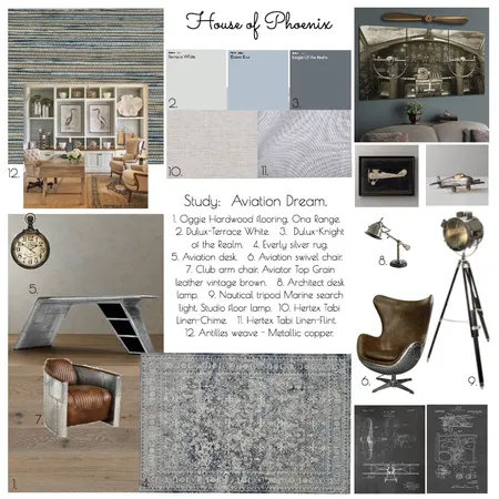 Ass9.Study Interior Design Mood Board by Chantal.P on Style Sourcebook