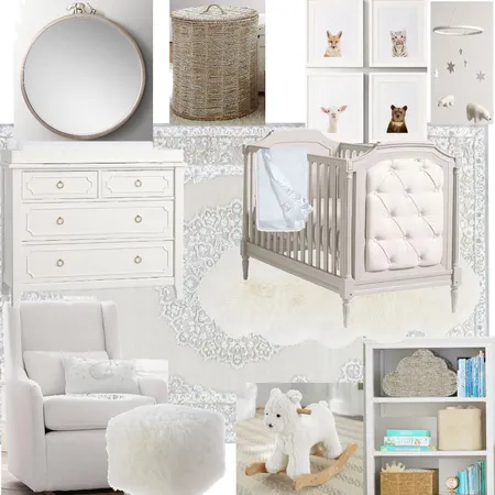 Baby Chase Nursery Ideas Interior Design Mood Board by Courtney Chase on Style Sourcebook