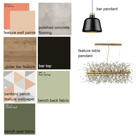 Green &amp; Orange Interior Design Mood Board by FrankstonBrewhouse on Style Sourcebook