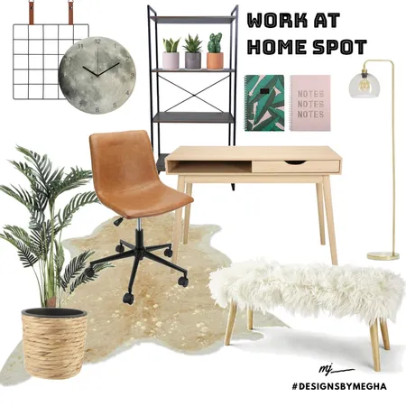 Home office Interior Design Mood Board by Megha on Style Sourcebook