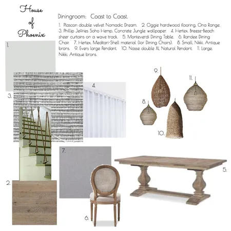 Ass9.Diningroom. Interior Design Mood Board by Chantal.P on Style Sourcebook