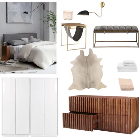 Bedroom Project. 1 Interior Design Mood Board by adrianamihaelascrob on Style Sourcebook