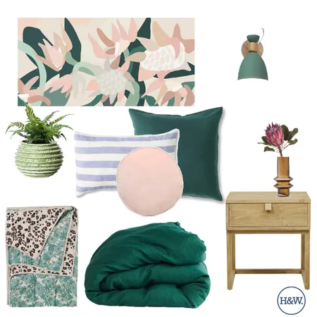 Feeling Green Interior Design Mood Board by Holm & Wood. on Style Sourcebook
