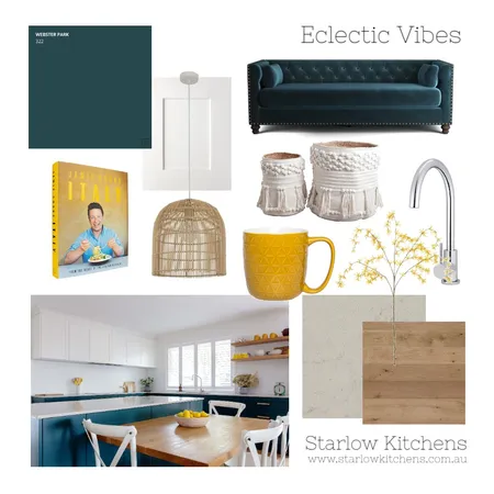 Eclectic Vibes Interior Design Mood Board by Eliza Nugent on Style Sourcebook