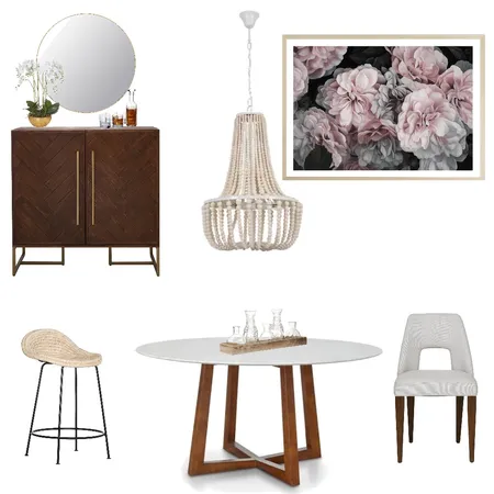 Lane cove dining Walnut Interior Design Mood Board by Stylinglife on Style Sourcebook