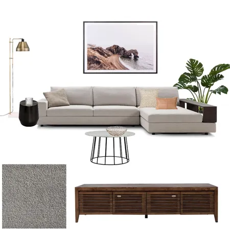 Lane cove Lounge in walnut Interior Design Mood Board by Stylinglife on Style Sourcebook