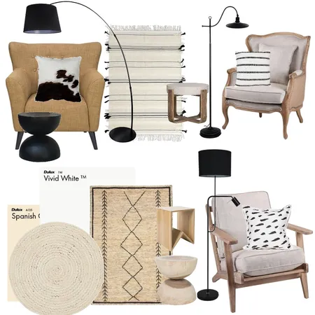 Reading nook Interior Design Mood Board by Sidehustleprojects on Style Sourcebook
