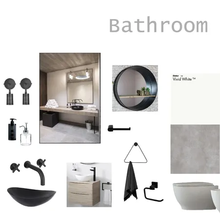 Bathroom Interior Design Mood Board by Kez on Style Sourcebook