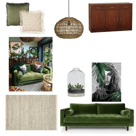 Boho Living Interior Design Mood Board by Home Inspo Melbourne on Style Sourcebook