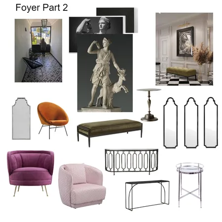 Foyer Part 2 Interior Design Mood Board by bowerbirdonargyle on Style Sourcebook