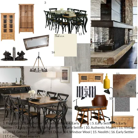 3 Mood Board living+semineu+birou Interior Design Mood Board by ancasebok on Style Sourcebook