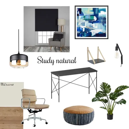 Mod 9- Study Interior Design Mood Board by konkreet on Style Sourcebook