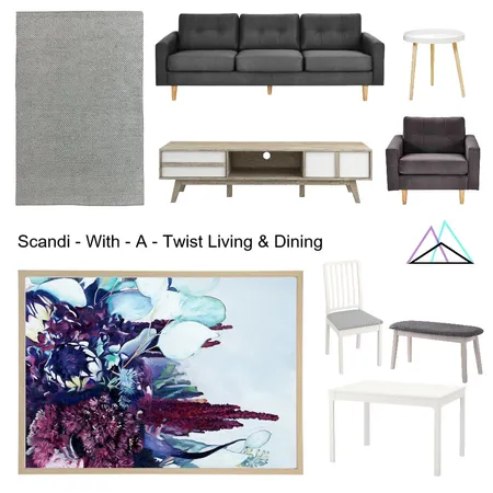 Scandi living v4 Interior Design Mood Board by Invelope on Style Sourcebook