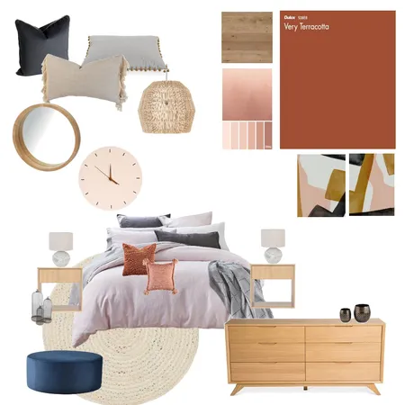 Dormitorio suite Interior Design Mood Board by Antonela on Style Sourcebook