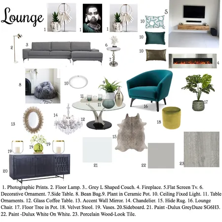 assignment 9 Interior Design Mood Board by Mpho on Style Sourcebook