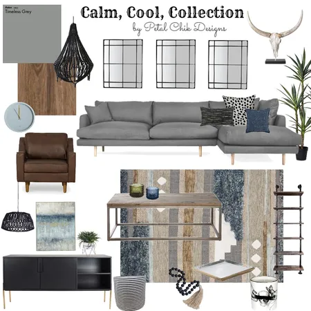 Cool, Calm, Collection Interior Design Mood Board by petalchikdesigns on Style Sourcebook