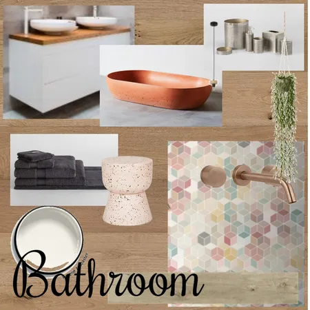 BATHROOM Interior Design Mood Board by kategolder on Style Sourcebook