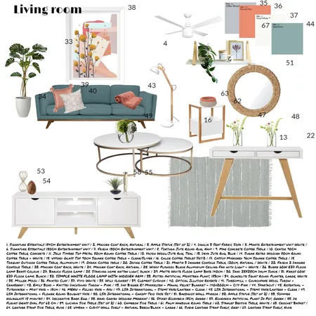 LIVING ROOM ASS 9 Interior Design Mood Board by lyndee on Style Sourcebook
