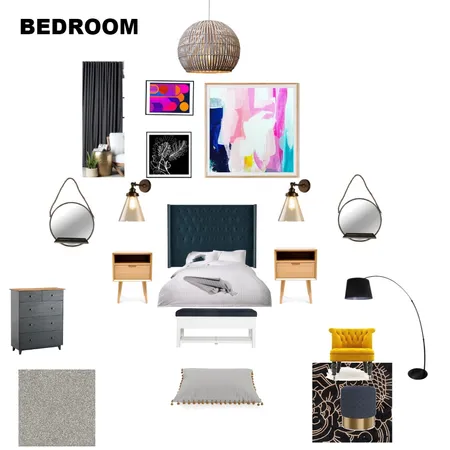BEEDROOM Interior Design Mood Board by skhokho on Style Sourcebook