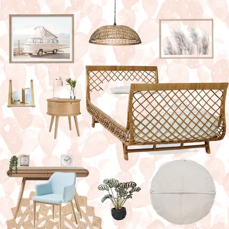 Teen girl’s room Interior Design Mood Board by Natalia Palmer Interiors on Style Sourcebook