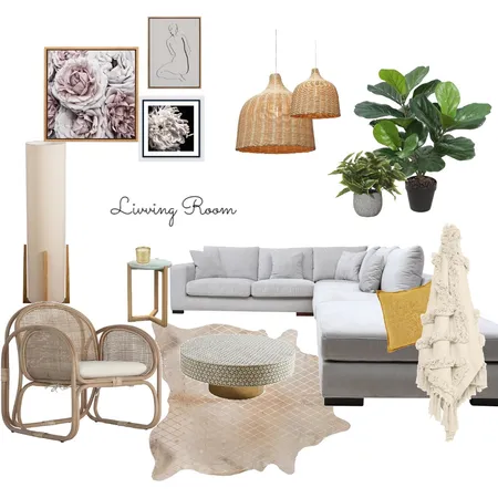 living room Interior Design Mood Board by JustineM